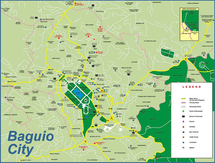 Baguio Map 